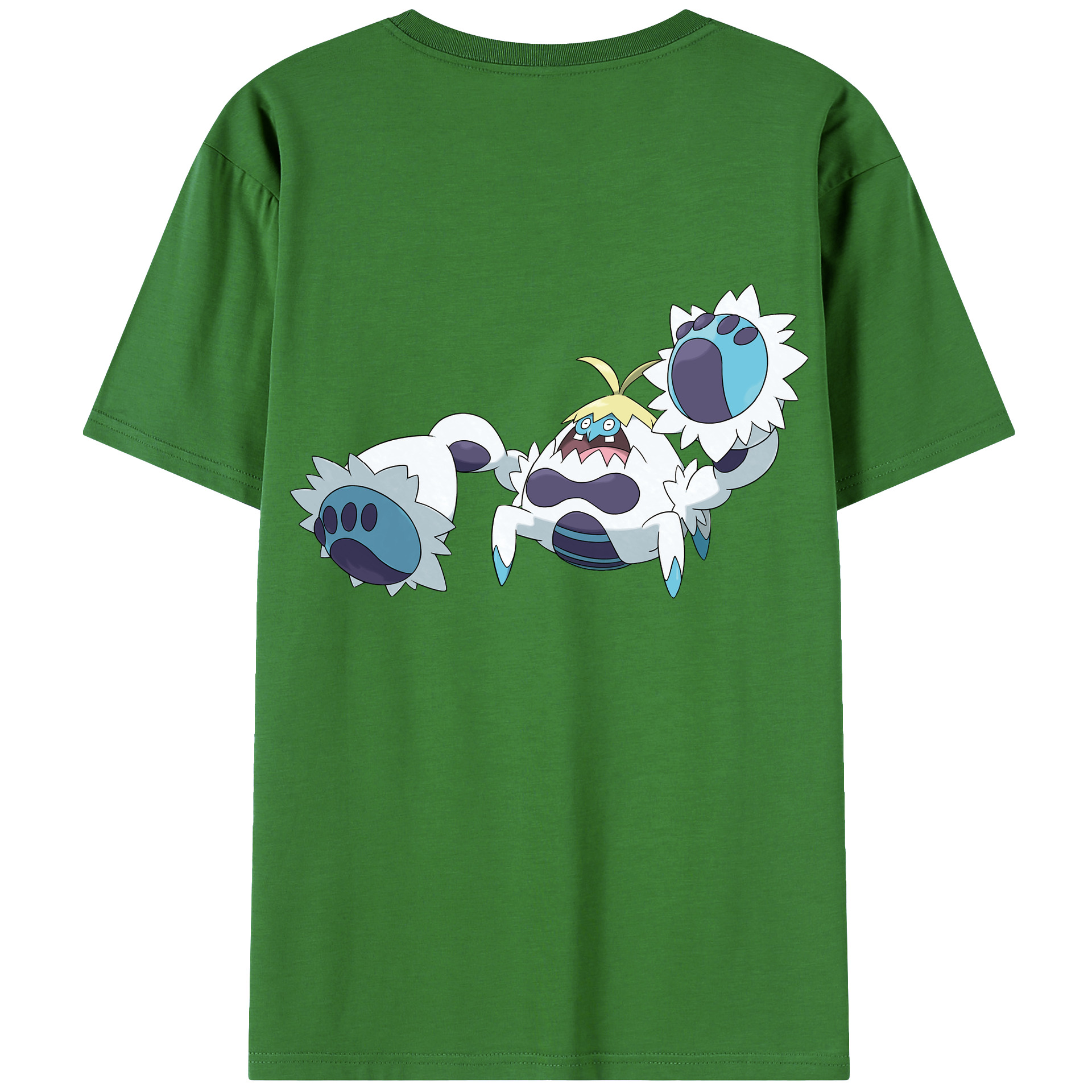 （画像用） ポケットモンスター Pokémon レディース半袖Tシャツ(バックプリント)
